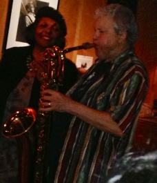 Jerry Logas with Denise Perrier.